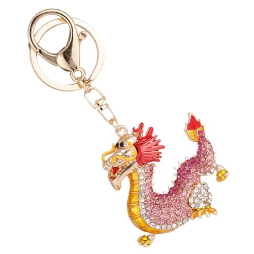 KOMBIUDA Drachen Charms Drachen Hängedekoration Diamant Schlüsselanhänger Drache Sternzeichen Schlüsselanhänger Sternzeichen Schlüsselanhänger Schlüsselanhänger Glücks von KOMBIUDA