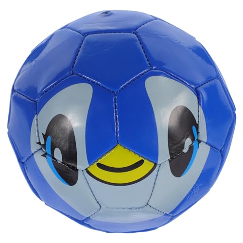 KOMBIUDA Eltern-Kind-fußball Sport-fußbälle Kleinkind Fußball Bälle Für Kleinkinder Sport-fußball-Training Trainingsball Für Kinder Trainingsbälle Wettkampf-fußball Fußballkinder Blue Pu von KOMBIUDA