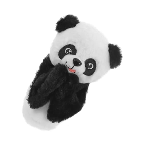 KOMBIUDA Eltern-Kind- interaktives Interaktionsspielzeug Kinderhandpuppe Lustige Handpuppe Geschichtenerzählende Tierhandpuppen Stretch-Tier-Handpuppe Plüsch Black von KOMBIUDA