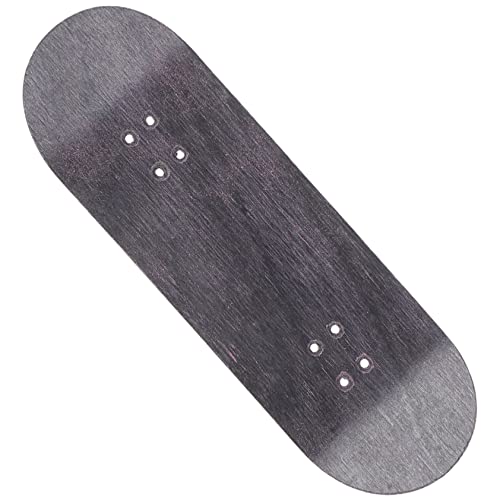 KOMBIUDA Finger-Skateboard Skateboard-Hardware Neuheit Fingerspielzeug Zubehör Für Fingerspitzenbewegungen Kompaktes Fingerskateboard Mini-Skateboard-Spielzeug Mini-griffbrett Black Hölzern von KOMBIUDA