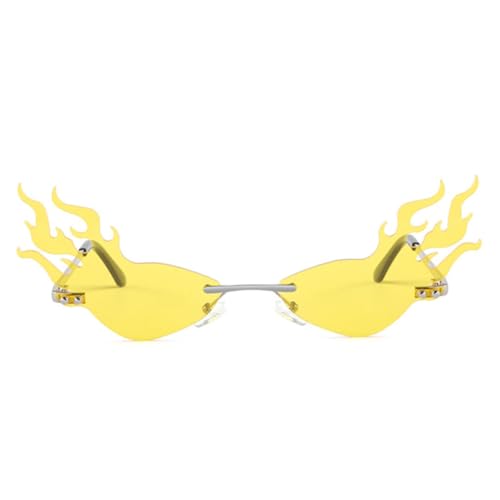 KOMBIUDA Flammenförmige Sonnenbrille Leicht und Robust Lustige Partybrille für Damen Herren Einzigartiges Design Auffällige Foto Requisite für Tanz Karneval Festveranstaltungen KOMBIUDA Flammenförmige Sonnenbrille Leicht und Robust Lustige Partybrille für Damen Herren Einzigartiges Design Auffällige Foto Requisite für Tanz Karneval Festveranstaltungen von KOMBIUDA