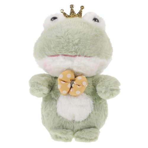 KOMBIUDA Frosch Plüschtier Dekoration Der Inneneinrichtung Schöne Plüschpuppe Frosch Stofftiere Plüsch Frosch Puppe Plüschpuppe Spielzeug Kuscheltier Frosch Tierpuppe Pp Baumwolle Green von KOMBIUDA