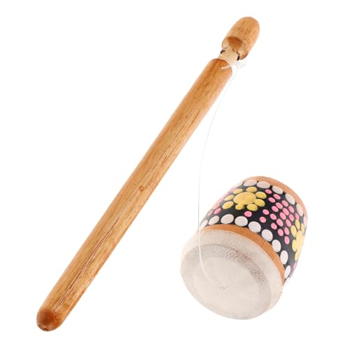 KOMBIUDA Froschrufer Schokoladenhammer Für Kinder Frosch-Guiro-Instrument Minihammer Für Schokolade Mini-holzhammer Krabbenhammer Aus Holz Hummerknackhammer Frosch-klangspielzeug Hölzern von KOMBIUDA