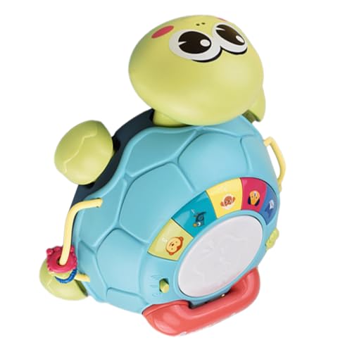 KOMBIUDA Früherziehungs Geschichtenmaschine Schildkröte Krabbelndes Babyspielzeug Für Babys Kinderspielzeug Musikspielzeug Lernspielzeug Kinderspielsachen Sinnesspielzeug von KOMBIUDA