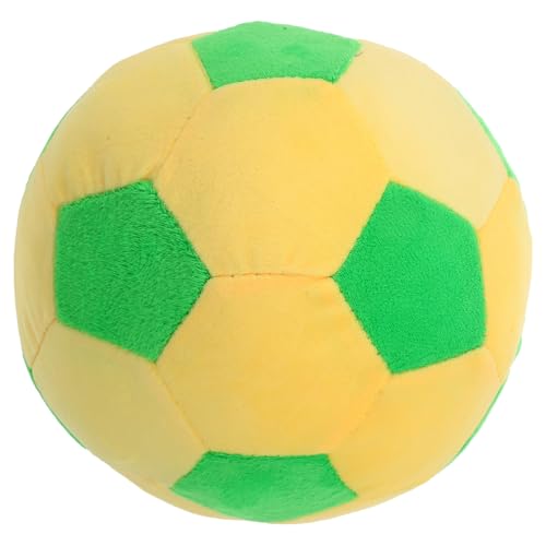 KOMBIUDA Fußballspielzeug für kinderspielzeug spielzeuge Fußballsachen Kugelspielzeug stickig Mini-Fußball Taillenpolsterball Kissenball werfen Yellow von KOMBIUDA