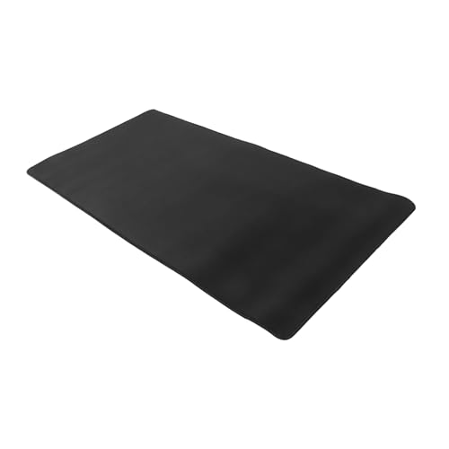 KOMBIUDA Gaming-Mauspad Laptop-Schreibtischunterlage Tastaturmatte Nagel Tischset Nagel-Schreibtischunterlage Computer-Mauspad Desktop-Schutzpolster Laptop-Mauspad Pad für Gummi Black von KOMBIUDA