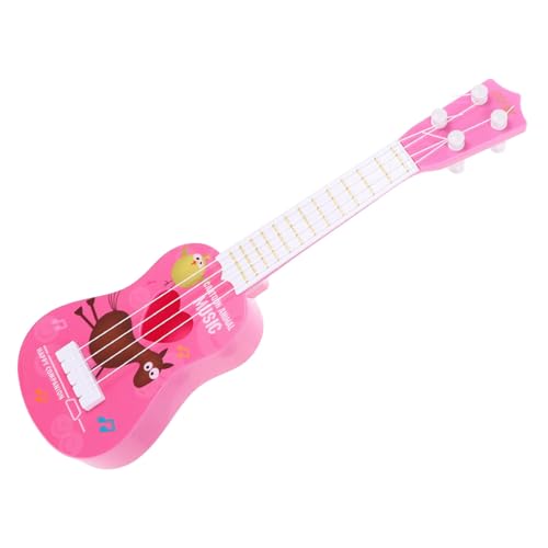 KOMBIUDA Gitarre Ukulele kinderinstrumente Gitarre Children Toys Music Instruments for Anfänger Gitarre Cartoon-Ukulele- Mini-Musikspielzeug Plastik von KOMBIUDA