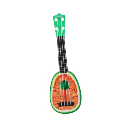 KOMBIUDA Gitarren-Ukulele-Spielzeug kinderinstrumente Kinder musikinstrumente Mini-Ukulele-Spielzeug Mini-Obst-Instrumente-Spielzeug Mini-Obstinstrumente Musikinstrumente, Spielzeug rot von KOMBIUDA