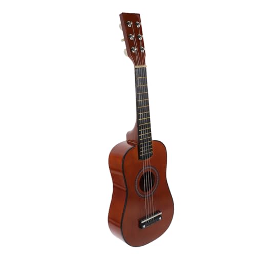 KOMBIUDA Gitarrenspielzeug Gitarre Für Anfänger Gitarreninstrument Trainieren Spielzeuggitarre Aus Holz Kleinkind Gitarre Ukulele Üben Ukulele- Für Kinder Gitarren-Spielzeug von KOMBIUDA