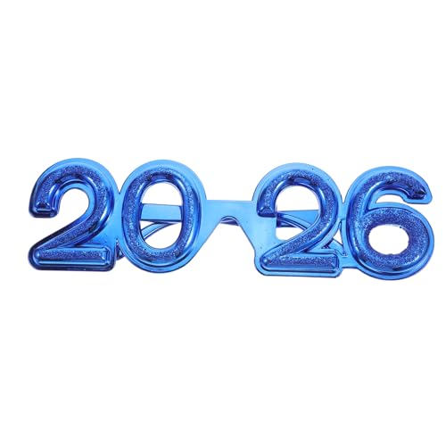 KOMBIUDA Glitzernde Partybrille Zahlen-design Bunte Year Brillen für Erwachsene Festliche Fotorequisite für Silvester Bühnenauftritte Abschlussfeiern und Neujahrsdeko KOMBIUDA Glitzernde Partybrille Zahlen-design Bunte Year Brillen für Erwachsene Festliche Fotorequisite für Silvester Bühnenauftritte Abschlussfeiern und Neujahrsdeko von KOMBIUDA