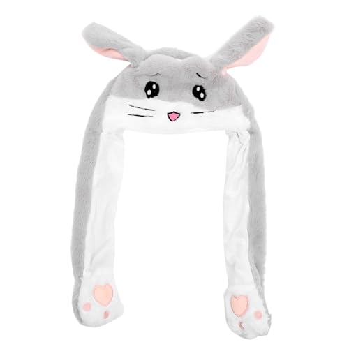 KOMBIUDA Niedlicher Plüsch-hamster-mütze Mit Beweglichen Ohren. Zum Bewegen Der Ohren Für Cosplay Und Partys. Zufällige Farbe. KOMBIUDA Niedlicher Plüsch-hamster-mütze Mit Beweglichen Ohren. Zum Bewegen Der Ohren Für Cosplay Und Partys. Zufällige Farbe. von KOMBIUDA