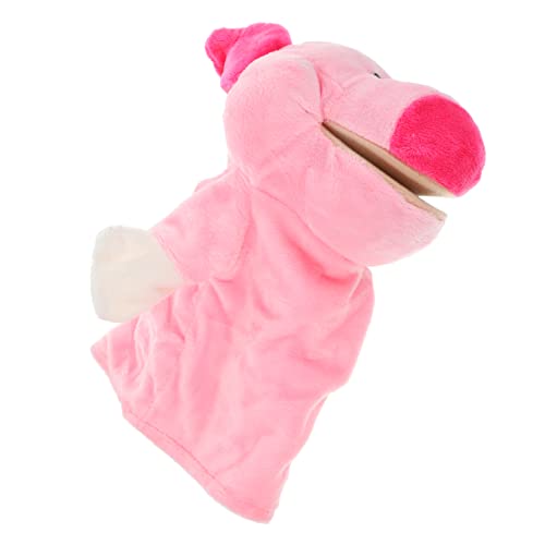 KOMBIUDA Handpuppe Früherziehung Kinderspielzeug Handpuppen Für Handpuppen Für Babys Marionette Handpuppe in Schweineform Interaktive Tiere Handpuppe Tierpuppen Plüsch Rosa von KOMBIUDA