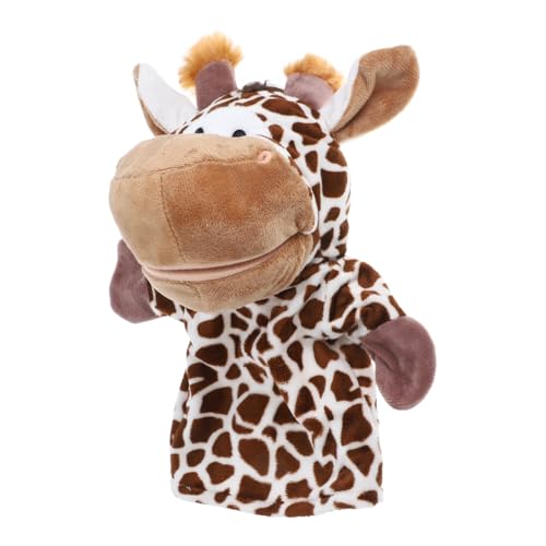 KOMBIUDA Handpuppen üschpuppenspielzeug Für Kinder Hirsch Geschichtenerzählpuppe Weiches Cartoon Tier Ideal Für Kreative Spielstunden Und Interaktive Erzählungen von KOMBIUDA