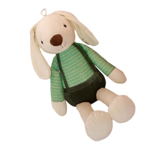 KOMBIUDA Hasenpuppe Kuscheltier für Soft Toy игрушки kinderspielzeug Toys Kuschelhasen für Babys Plüschhasen Hase Babyspielzeug Hase Plüsch PP Baumwolle Dark Green von KOMBIUDA