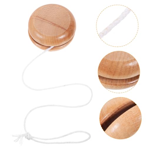 KOMBIUDA Holz Yo Yo aus Natürlichem Material Reaktionsschnell Handlich und Sicher Geeignet für Outdoor Spiele Fördert Hand Augen Koordination und Motorische Fähigkeiten für Anfänger KOMBIUDA Holz Yo Yo aus Natürlichem Material Reaktionsschnell Handlich und Sicher Geeignet für Outdoor Spiele Fördert Hand Augen Koordination und Motorische Fähigkeiten für Anfänger von KOMBIUDA