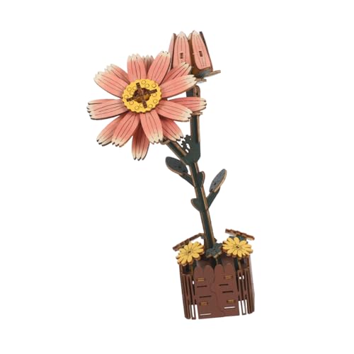 KOMBIUDA Holzpuzzle Blumen DIY Blumenbausatz 3D Blumen Bastelset Blumenpuzzle DIY Holzblumenvase Puzzle Bastelpuzzle Puzzle Basteln KOMBIUDA Holzpuzzle Blumen DIY Blumenbausatz 3D Blumen Bastelset Blumenpuzzle DIY Holzblumenvase Puzzle Bastelpuzzle Puzzle Basteln von KOMBIUDA