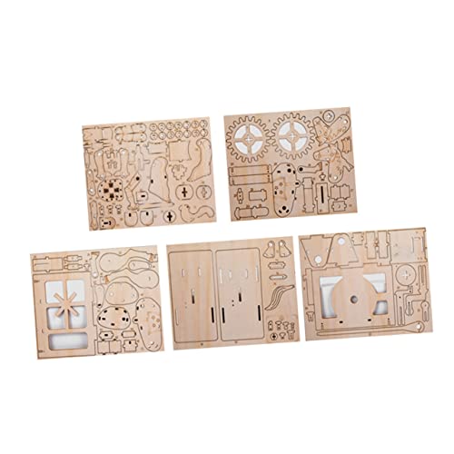 KOMBIUDA Holzpuzzle holzspielzeug für geschengutsein bastelzeug weihnachen Puzzle für Puzzle für für Jungen Kinderspielzeug hölzern Khaki von KOMBIUDA