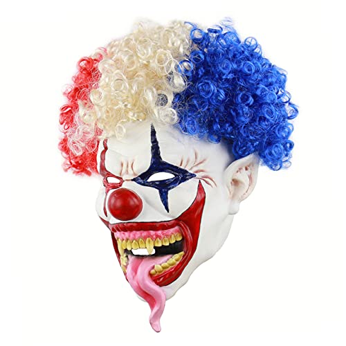 KOMBIUDA Horror halloween halloween assecoires masken für halloween terrifier mask Halloween-Masken für Halloween-Kostüm-Party-Requisiten gruselige Halloween-Masken von KOMBIUDA