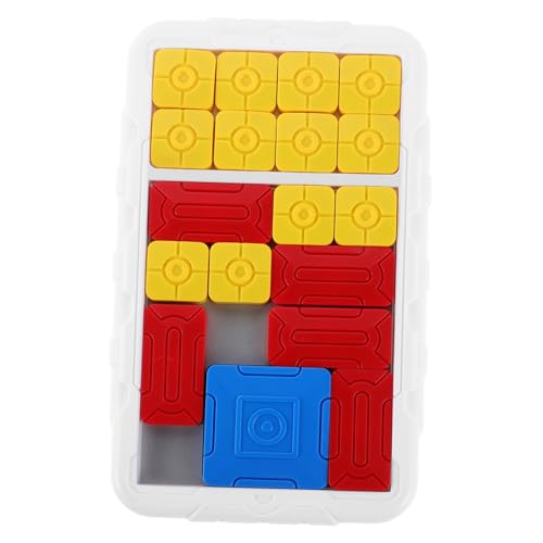 KOMBIUDA Schiebepuzzle-Spielzeug Huarong-straße Logikpuzzle-spielbrett Pädagogisches Denkspiel Für Kinder Mit Farbigem Schiebepuzzle KOMBIUDA Schiebepuzzle-Spielzeug Huarong-straße Logikpuzzle-spielbrett Pädagogisches Denkspiel Für Kinder Mit Farbigem Schiebepuzzle von KOMBIUDA