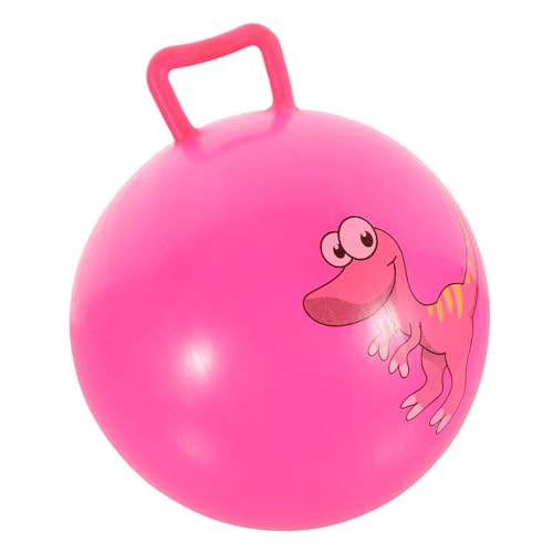 KOMBIUDA Hüpfball Für Sprungball Mit Griff Aufblasbares Lernspielzeug Zufälligen Farben Ideal Für Drinnen Und Draußen Fördert Bewegung Und Koordination von KOMBIUDA