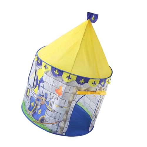 KOMBIUDA Knight Castle Kinderzelt Für Mädchen Spielzelt Aus Wasserabweisendem Material Tragbares Spielhaus Für Innen Und Außen Einfache Installation Mit Aufbewahrungstasche KOMBIUDA Knight Castle Kinderzelt Für Mädchen Spielzelt Aus Wasserabweisendem Material Tragbares Spielhaus Für Innen Und Außen Einfache Installation Mit Aufbewahrungstasche von KOMBIUDA