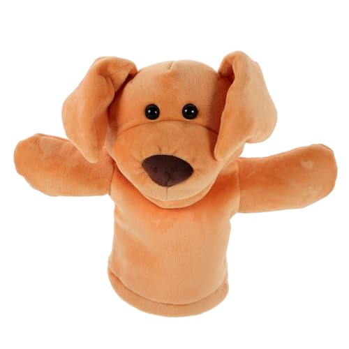 KOMBIUDA Welpen Spielzeug Für Hunde Interaktive Handpuppe Hund Weiches Üschspielzeug Für Cartoon Tier Handspielpuppe Für Geschichtenerzählen Und Frühkindliche Bildung Perfektes Für Jungen Und Ädchen von KOMBIUDA