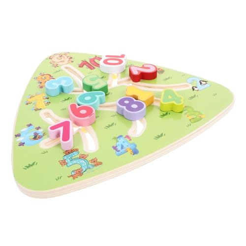 KOMBIUDA Interaktives Holz Maze für Bunte Lernspielzeug Logischem und Motorik Ab Jahren Pädagogisches für Kreative Spiele KOMBIUDA Interaktives Holz Maze für Bunte Lernspielzeug Logischem und Motorik Ab Jahren Pädagogisches für Kreative Spiele von KOMBIUDA
