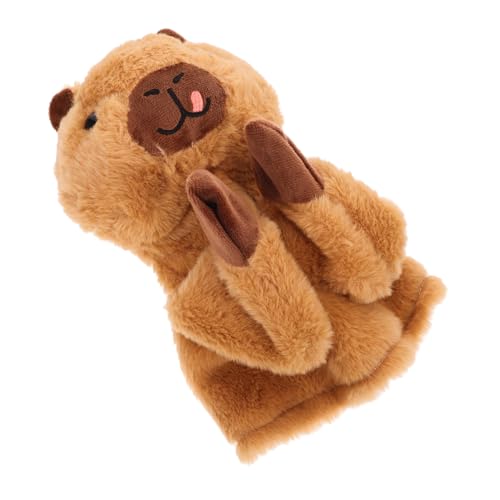 KOMBIUDA Interaktives Katzenspielzeug -handpuppe Handpuppenspielzeug Für Geschichtenerzählende Tierhandpuppe Emulierte Tierische Boxhandpuppe Kinderspielzeug Light Brown Abs von KOMBIUDA