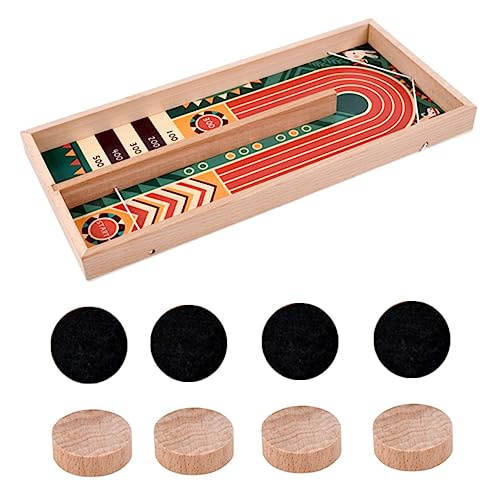 KOMBIUDA Katapult Schach Spiel Tabletop Fußball Schreibtisch Sling Shot Desktop Sling Shot Schach Holz von KOMBIUDA