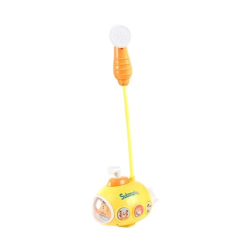 KOMBIUDA Kinderdusche Badespielzeug Für Babys Wal-badespielzeug Badespielzeug Für Tiere Wasserspielzeug Für Babys Elektrischer Wassersprüher U-Boot-Spielzeug U-Boot-Modell Plastik Yellow von KOMBIUDA