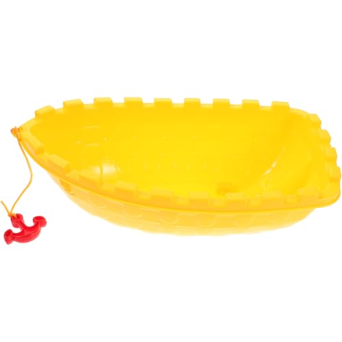 KOMBIUDA Kinderspielzeugboot Badespielzeugboot Spielzeugbecken Für Boote Spielzeugboot Für Die Badewanne Bootsspielzeug Für Kleinkinder Fähre Spielzeug Pool-spielzeugboot Plastik Yellow von KOMBIUDA