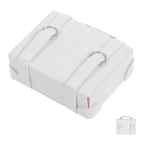 KOMBIUDA Koffer aus Holz und Kunstleder Robustes Mini-reisegepäck für Leichtes für Fantasievolles Rollenspiel Tragbar für Puppenhaus und Partydeko KOMBIUDA Koffer aus Holz und Kunstleder Robustes Mini-reisegepäck für Leichtes für Fantasievolles Rollenspiel Tragbar für Puppenhaus und Partydeko von KOMBIUDA