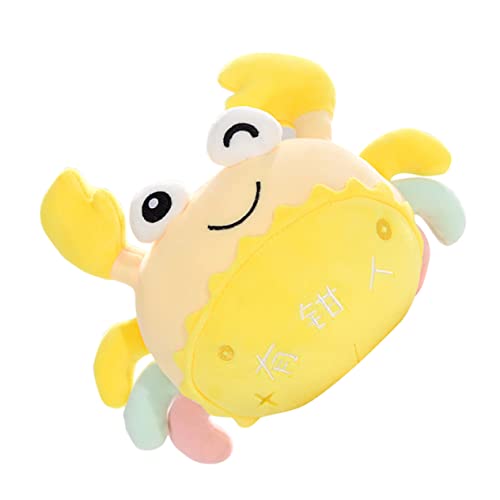 KOMBIUDA Krabbenpuppe Dekokissen Fürs Bett Kinderspielzeug Kuscheltiere Für Mini Kuscheltiere Kuscheltiere Für Babys Mini Puppen Für Gelbe Daunen Baumwolle von KOMBIUDA