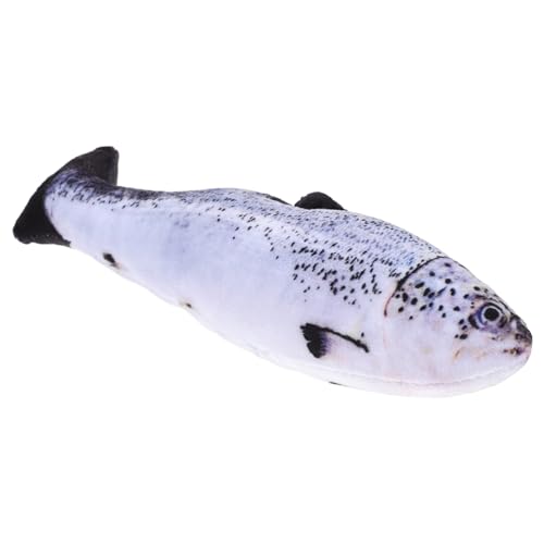 KOMBIUDA Kreatives Fisch Kissen üsch Forelle Für Schlafzimmer Dekoration 20cm Ideales Für Und Fischliebhaber Lebensechte Optik Kuscheltier Fisch von KOMBIUDA