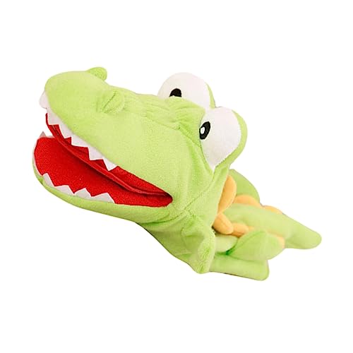 KOMBIUDA Cartoon-handpuppe Alligator-handpuppe Spielzeug Weich Und Bequem Für Fantasievolles Spielen Von Jungen Und Mädchen von KOMBIUDA