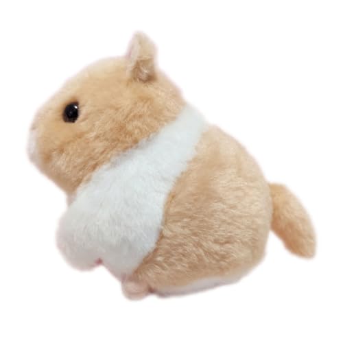 KOMBIUDA Kuscheliger Hamster Deko Lustige üschfigur Für Kleine Hamster Puppe Als Niedliches Ideal Zum Und Dekorieren von KOMBIUDA