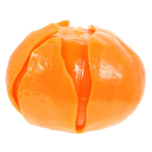 KOMBIUDA Lebensechte Orangenform Quetschspielzeug Stressabbau Sensorisches Weiches Langlebiges Squeeze Toy für Küche und Dekoration Realistische Geschälte Mandarinenform Entspannungs KOMBIUDA Lebensechte Orangenform Quetschspielzeug Stressabbau Sensorisches Weiches Langlebiges Squeeze Toy für Küche und Dekoration Realistische Geschälte Mandarinenform Entspannungs von KOMBIUDA