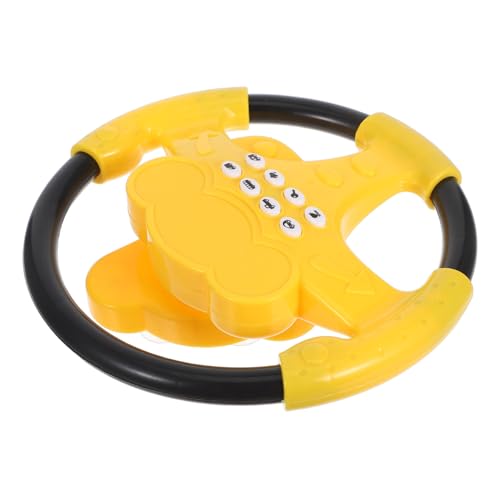 KOMBIUDA Lenkrad mit Saugnapf Realistische Simulation Interaktives Fahrspielzeug für Kleinkinder Tragbar für Auto und Zuhause Sicherer Kunststoff Soundeffekte Lernspielzeug KOMBIUDA Lenkrad mit Saugnapf Realistische Simulation Interaktives Fahrspielzeug für Kleinkinder Tragbar für Auto und Zuhause Sicherer Kunststoff Soundeffekte Lernspielzeug von KOMBIUDA