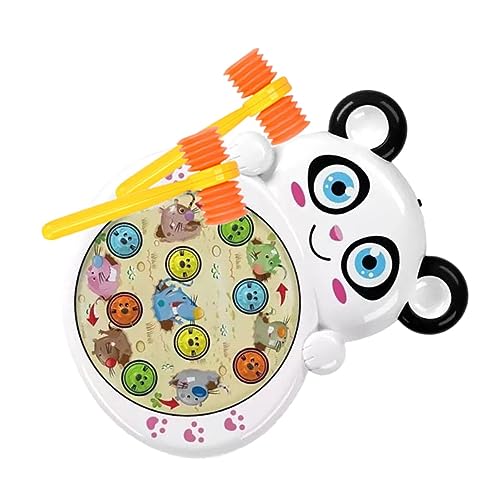 KOMBIUDA Panda Beat Toy Pädagogisches Musikalisches Hammer-Hamster-Spielzeug Für Jungen Und Mädchen Whacks Toys 5 Sounds Für Babys Hand-Auge-koordination Nicht von KOMBIUDA