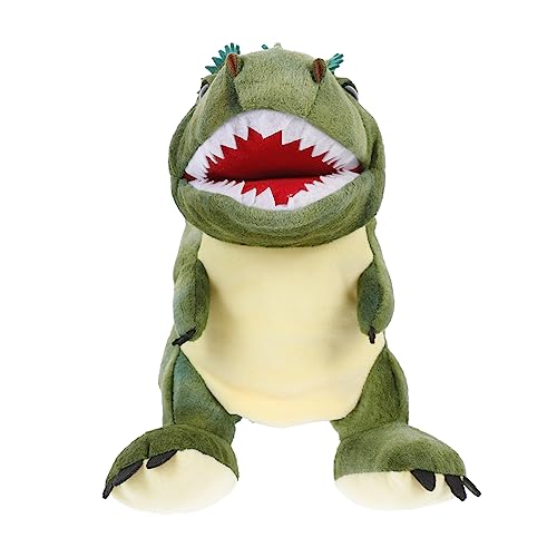 KOMBIUDA Lustige Dinosaurierkopf Handpuppe Tyrannosaurus Handpuppenfigur Für Kinder Tier Handschuh Dinosaurierfigur Ideales Spielzeug Für Rollenspiele Und Geschichtenerzählen von KOMBIUDA