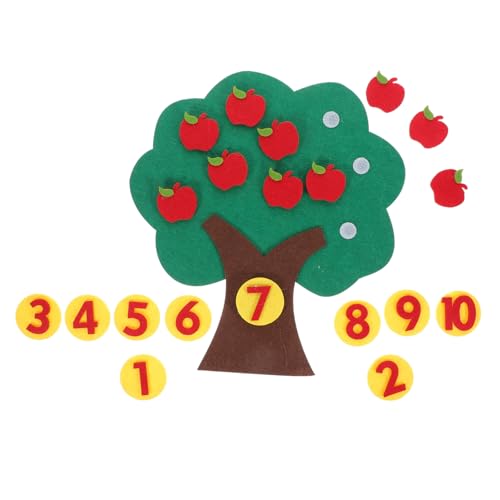 KOMBIUDA Mathematikspielzeug aus Filz mit Zahlen und Zählspiel für Vorschulkinder Weiches Sicheres Material Pädagogisches Lernspielzeug für Addition und Subtraktion für Kindergarten und KOMBIUDA Mathematikspielzeug aus Filz mit Zahlen und Zählspiel für Vorschulkinder Weiches Sicheres Material Pädagogisches Lernspielzeug für Addition und Subtraktion für Kindergarten und von KOMBIUDA
