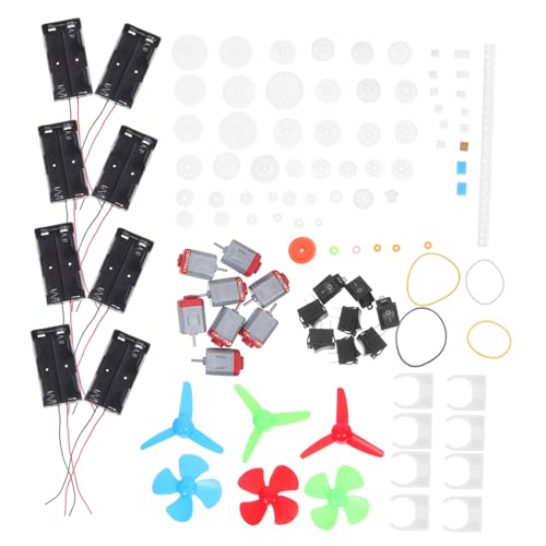 KOMBIUDA Mechanische Zahnräder Physik Experiment Spielset Schaltkreis Experimentierblöcke Schaltkreis Experimentierset Schaltkreise Lernspielzeug Räder Für DIY KOMBIUDA Mechanische Zahnräder Physik Experiment Spielset Schaltkreis Experimentierblöcke Schaltkreis Experimentierset Schaltkreise Lernspielzeug Räder Für DIY von KOMBIUDA