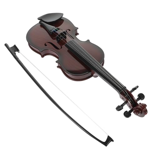 KOMBIUDA Mini Violine Für Emulational Miniatur Geige Mit Einstellbaren Saiten Musikinstrument Für Kreative Spielstunden Zufällige Farben von KOMBIUDA