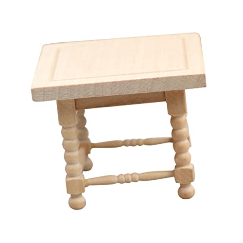 KOMBIUDA Mini-Möbelmodell Mini-Spielzeug Simulation Teetisch Minifiguren Miniaturmöbel hühner Spielzeug gieskanne kinderspielzeug das kleinste Spielzeug der Welt Mini-Hausbedarf Holz von KOMBIUDA