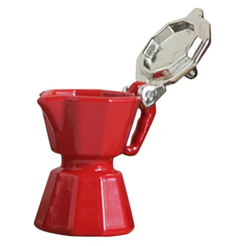 KOMBIUDA Mini-kaffeemaschine, Miniatur-kaffeemaschine, Modell, Mini-hauszubehör von KOMBIUDA