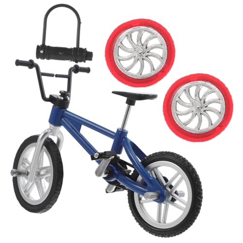 KOMBIUDA Miniatur Fahrrad Modell aus Realistisch Gestaltetes Finger Mountainbike Detailreiches Retro Design Spielerisches Lernspielzeug für Dekoratives Sammlerstück KOMBIUDA Miniatur Fahrrad Modell aus Realistisch Gestaltetes Finger Mountainbike Detailreiches Retro Design Spielerisches Lernspielzeug für Dekoratives Sammlerstück von KOMBIUDA