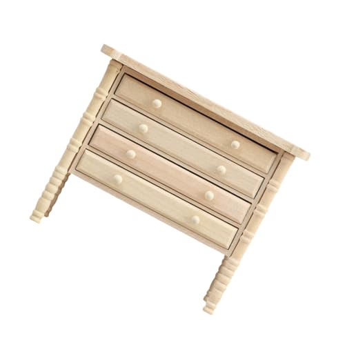 KOMBIUDA Miniatur Holzschrank mit Schubladen Stabile Mini kommode aus Massivem Holz Geeignet als Puppenhaus Schlafzimmermöbel und Dekoratives Aufbewahrungsstück für DIY Bastelprojekte KOMBIUDA Miniatur Holzschrank mit Schubladen Stabile Mini kommode aus Massivem Holz Geeignet als Puppenhaus Schlafzimmermöbel und Dekoratives Aufbewahrungsstück für DIY Bastelprojekte von KOMBIUDA