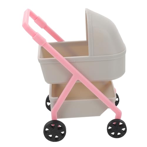 KOMBIUDA Miniatur Kinderwagen Spiel Kinderwagen Puppenwagen Modell Puppe Babypuppe Buggy Puppenwagen Buggy Kleinkinder KOMBIUDA Miniatur Kinderwagen Spiel Kinderwagen Puppenwagen Modell Puppe Babypuppe Buggy Puppenwagen Buggy Kleinkinder von KOMBIUDA