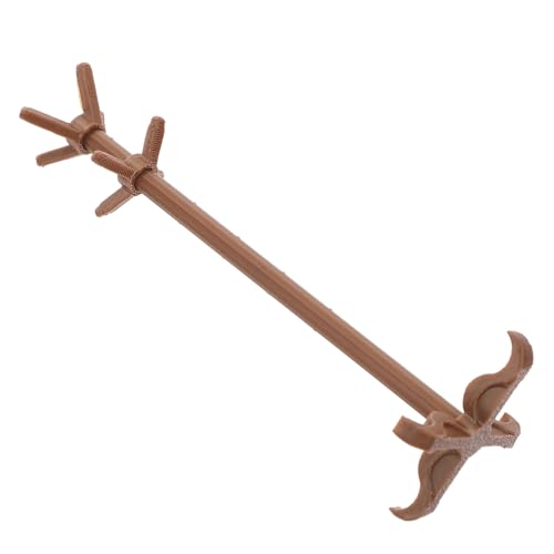 KOMBIUDA Miniatur Möbel für Puppenhaus Vintage Kleiderständer aus Pla Robustes Garderobenständer und Hutablage Miniatur Regal für Puppenzimmer Zubehör KOMBIUDA Miniatur Möbel für Puppenhaus Vintage Kleiderständer aus Pla Robustes Garderobenständer und Hutablage Miniatur Regal für Puppenzimmer Zubehör von KOMBIUDA