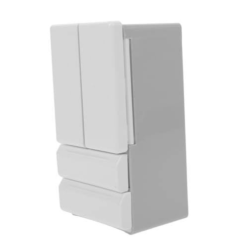 KOMBIUDA Miniatur-doppeltür-kühlschrank mit Beleuchtung Puppenhaus Mini-kühlschrank für Sicheres Leicht zu Spielendes Puppenhaus Zubehör für Kreatives und Desktop-Dekoration KOMBIUDA Miniatur-doppeltür-kühlschrank mit Beleuchtung Puppenhaus Mini-kühlschrank für Sicheres Leicht zu Spielendes Puppenhaus Zubehör für Kreatives und Desktop-Dekoration von KOMBIUDA